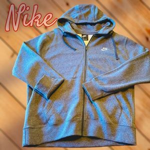 N- NIKE FULL ZIP HOODED JACKET NWOT